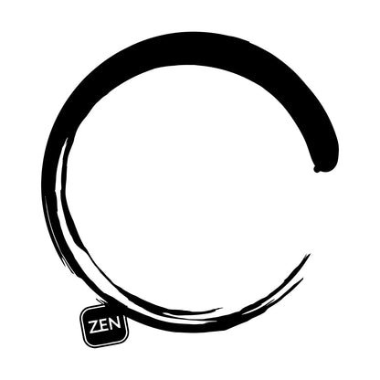 Wall Vinyl Sticker Decor Enso Circle Zen Japanese Calligraphy Waterproof