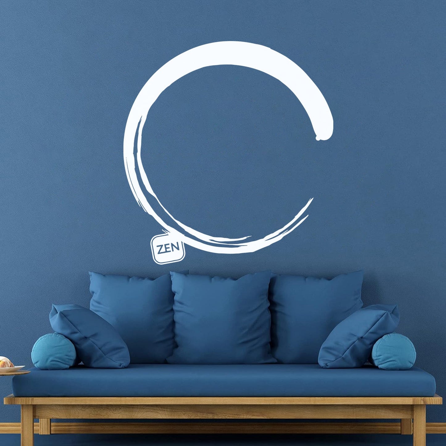 Wall Vinyl Sticker Decor Enso Circle Zen Japanese Calligraphy Waterproof