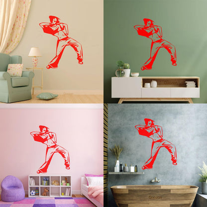 Fine Carving Decals Girl Street Dancer Hip Hop Dance School Can Modify And Add Information