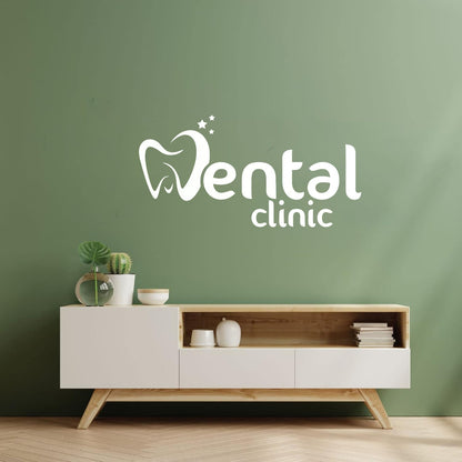 Engraving Decals Stomatology Dental Care Clinic Dentist Tooth Do Not Damage The Wall Surface