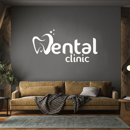 Engraving Decals Stomatology Dental Care Clinic Dentist Tooth Do Not Damage The Wall Surface