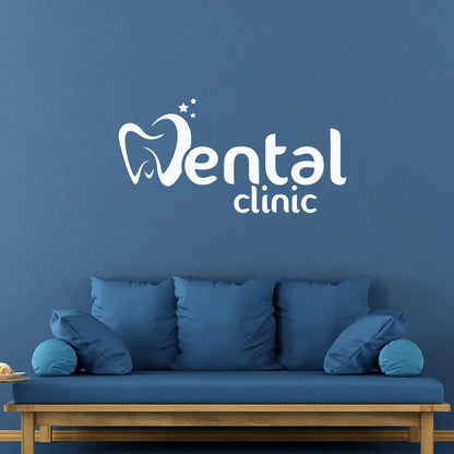 Engraving Decals Stomatology Dental Care Clinic Dentist Tooth Do Not Damage The Wall Surface