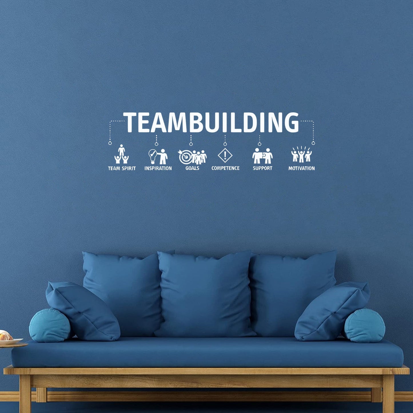 Wall Vinyl Sticker Decor Teambuilding Team Inspiration Idea Easy Installation