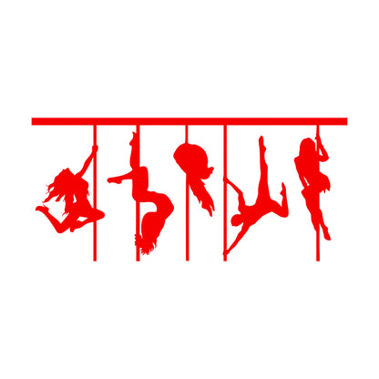 Fine Carving Stickers Sale Pole Dance Appeal Woman Dancers Art Mural Painting