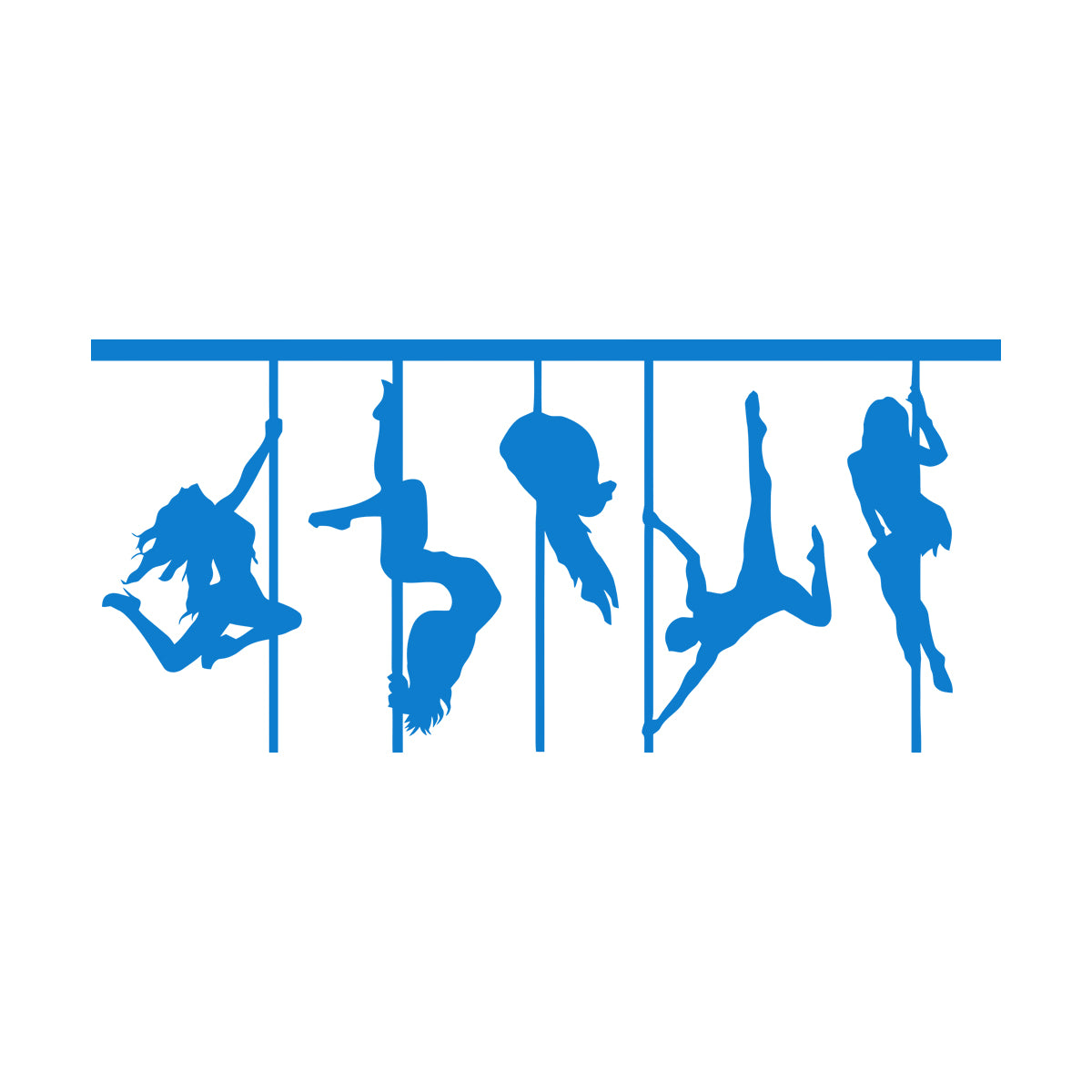 Fine Carving Stickers Sale Pole Dance Appeal Woman Dancers Art Mural Painting