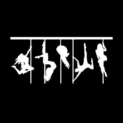 Fine Carving Stickers Sale Pole Dance Appeal Woman Dancers Art Mural Painting