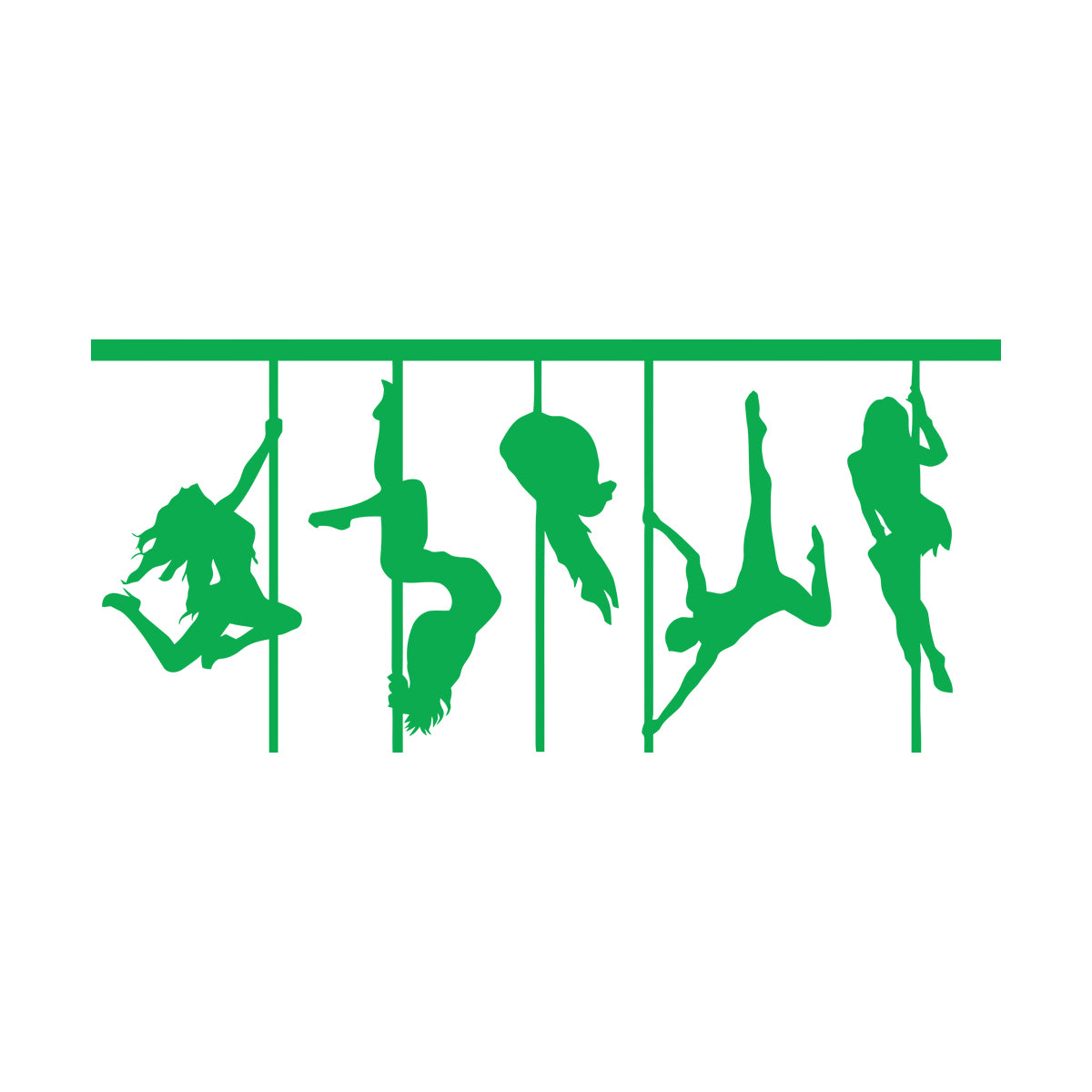 Fine Carving Stickers Sale Pole Dance Appeal Woman Dancers Art Mural Painting