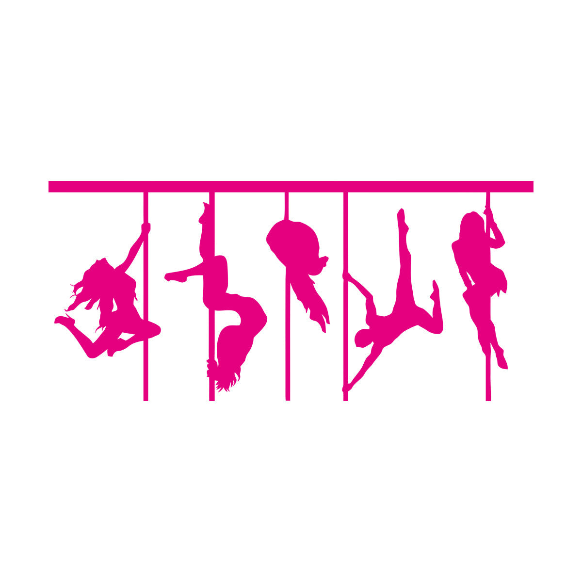 Fine Carving Stickers Sale Pole Dance Appeal Woman Dancers Art Mural Painting