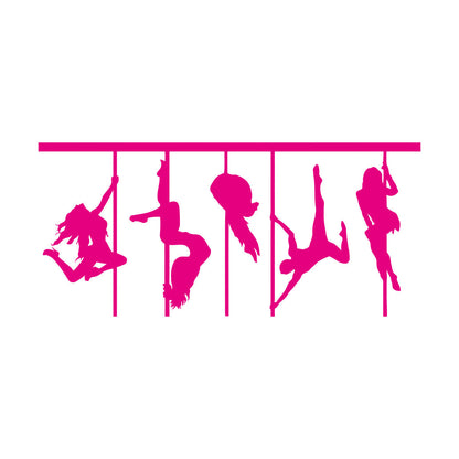 Fine Carving Stickers Sale Pole Dance Appeal Woman Dancers Art Mural Painting
