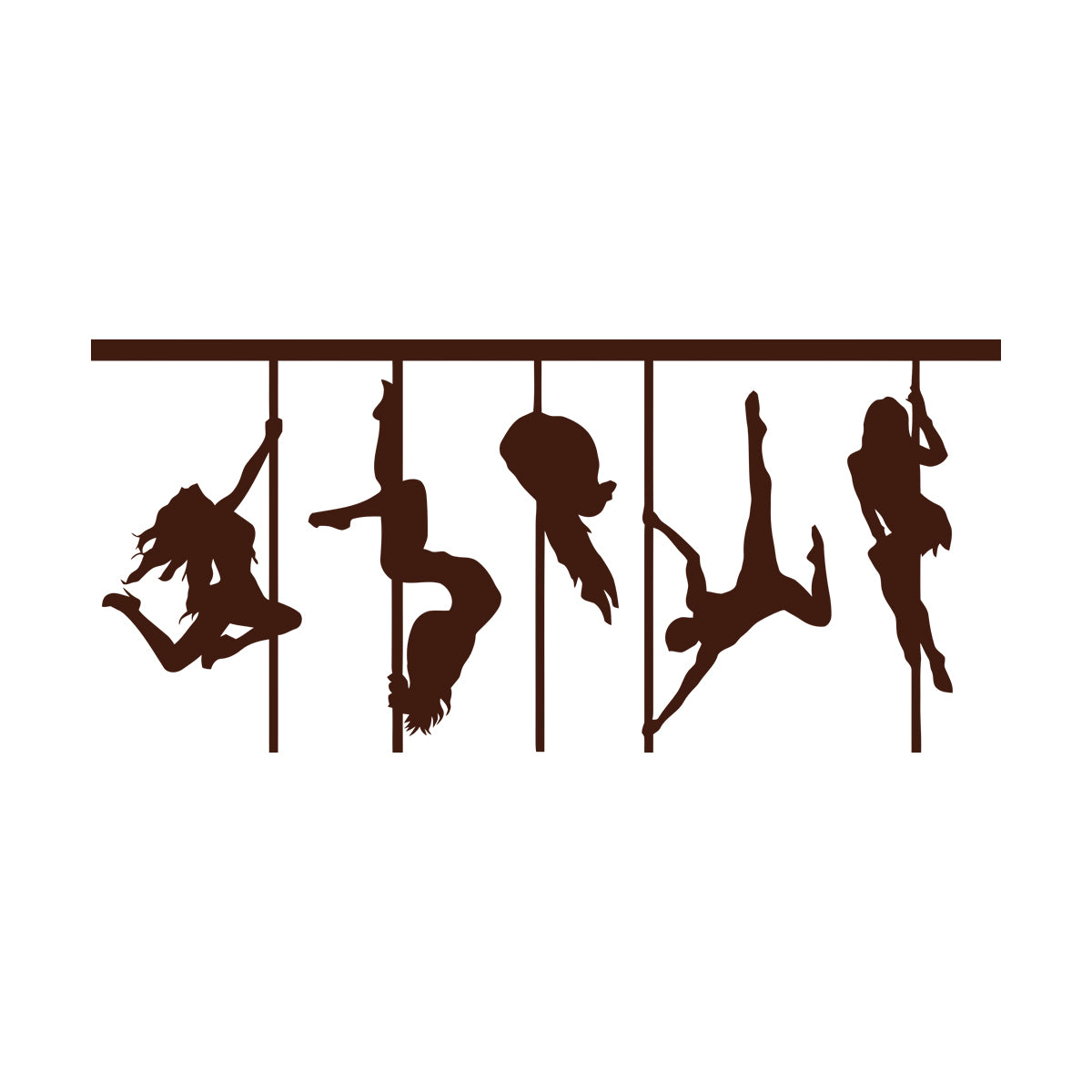Fine Carving Stickers Sale Pole Dance Appeal Woman Dancers Art Mural Painting