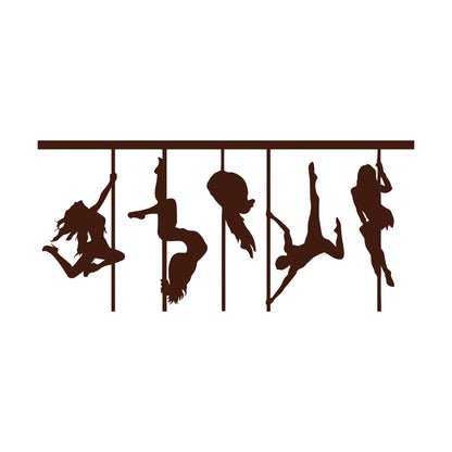 Fine Carving Stickers Sale Pole Dance Appeal Woman Dancers Art Mural Painting