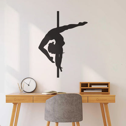 Wall Stickers Appeal Girl Pole Dance Striptease Multiple Size Options