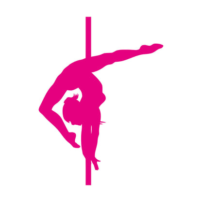Wall Stickers Appeal Girl Pole Dance Striptease Multiple Size Options