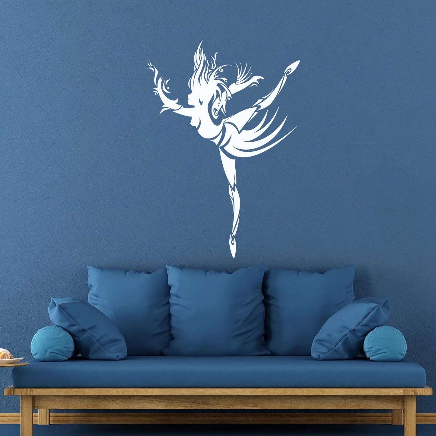 Abstract Dancing Girl Tattoo Style Fine Carving Decals Waterproof