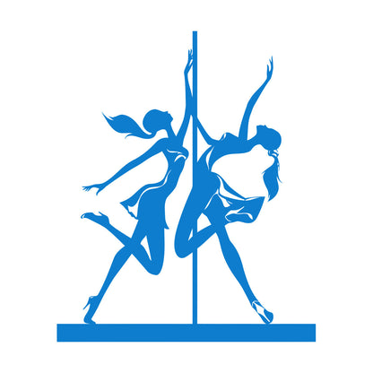 Appeal Girl Romantic Dancer Striptease Wall Decals Paster Paper Car Body Decoration