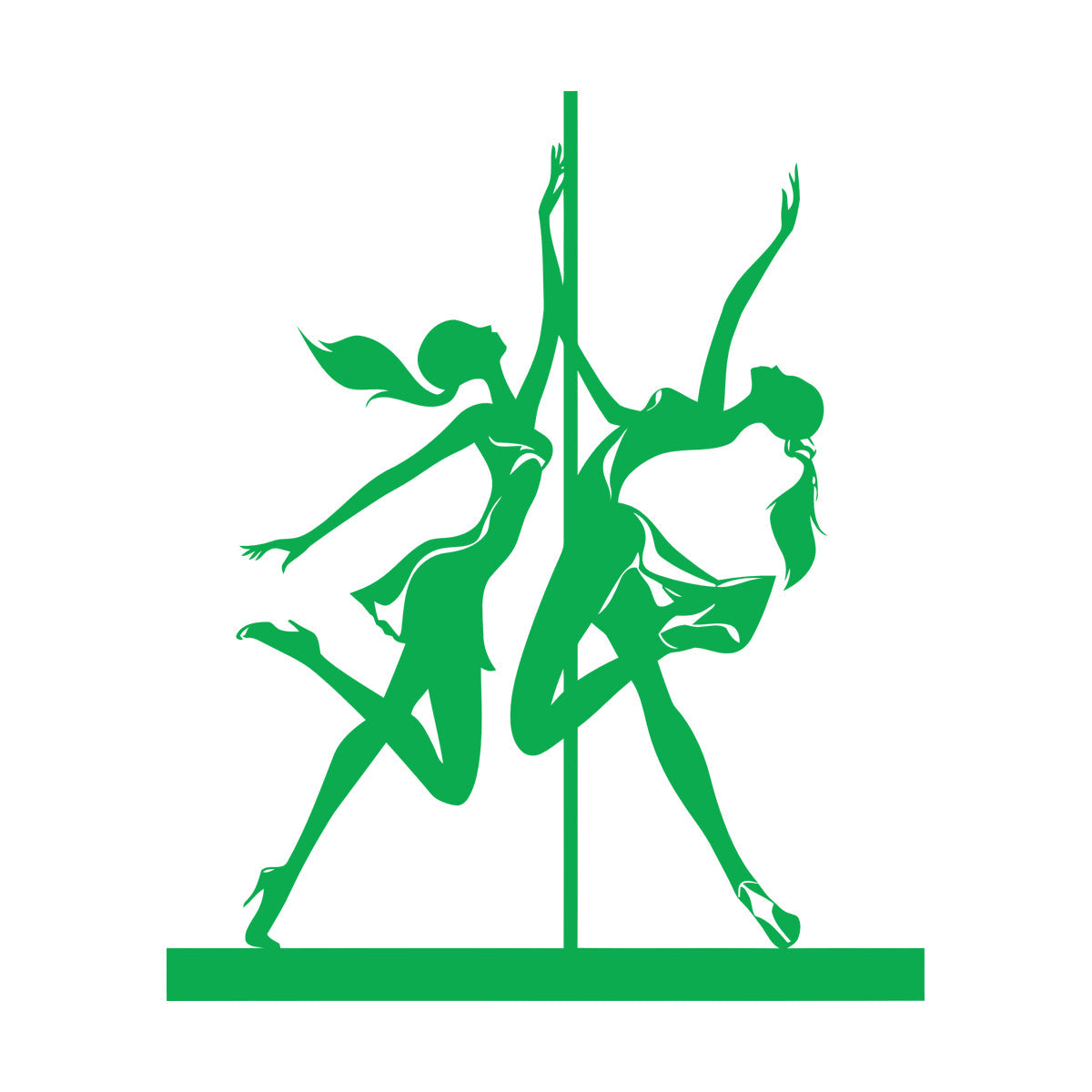 Appeal Girl Romantic Dancer Striptease Wall Decals Paster Paper Car Body Decoration