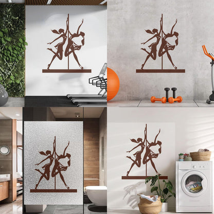 Appeal Girl Romantic Dancer Striptease Wall Decals Paster Paper Car Body Decoration