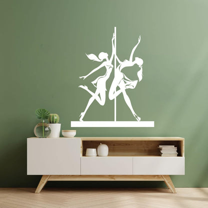 Appeal Girl Romantic Dancer Striptease Wall Decals Paster Paper Car Body Decoration