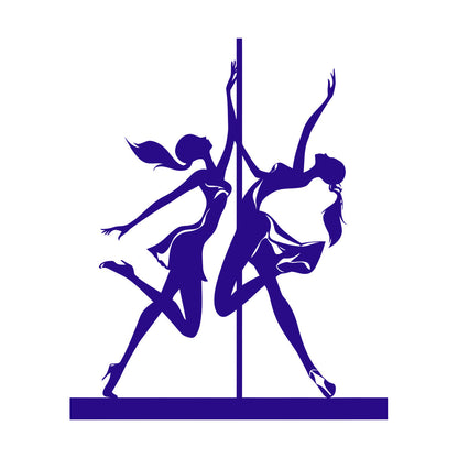 Appeal Girl Romantic Dancer Striptease Wall Decals Paster Paper Car Body Decoration