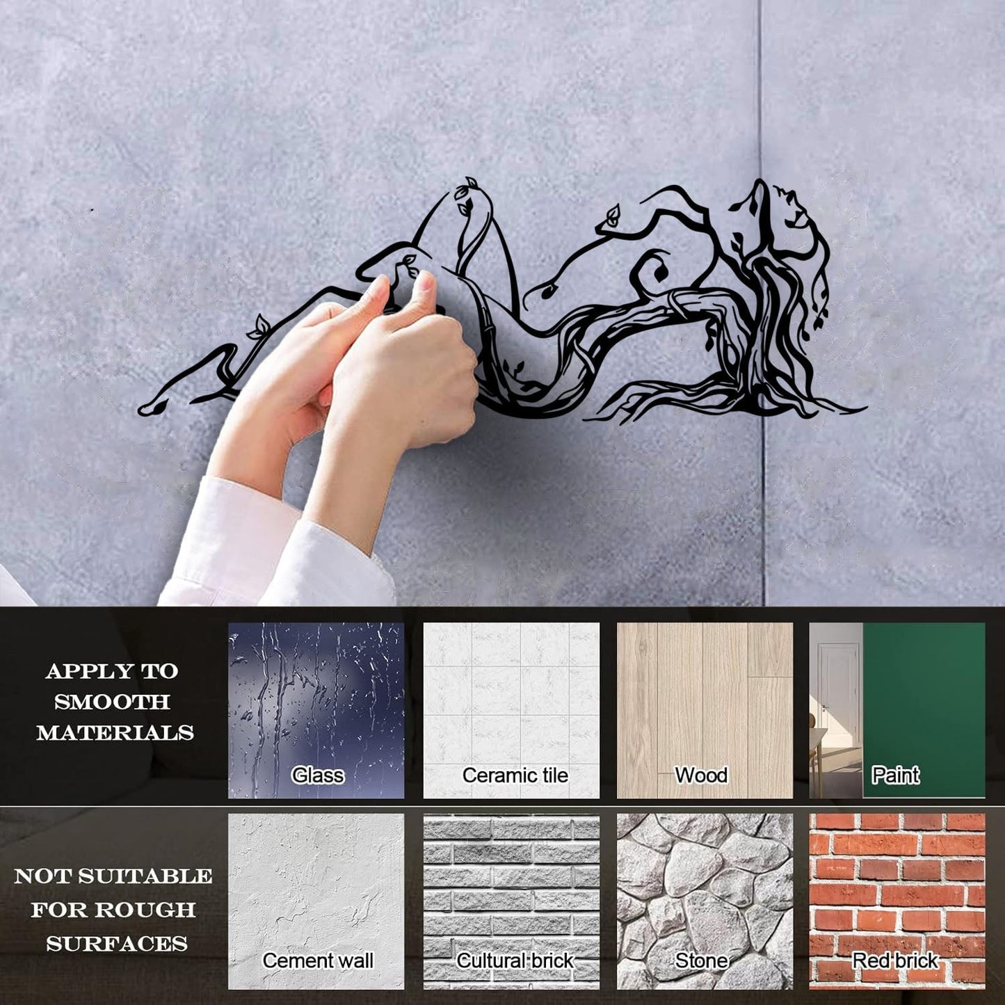 Wall Decals Sale Of Girl Tree Branches Glass Stickers