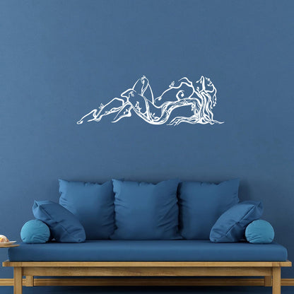 Wall Decals Sale Of Girl Tree Branches Glass Stickers