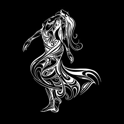 Lettering Decals Dancer Dance Studio Beautiful Appeal Girl Easy Installation