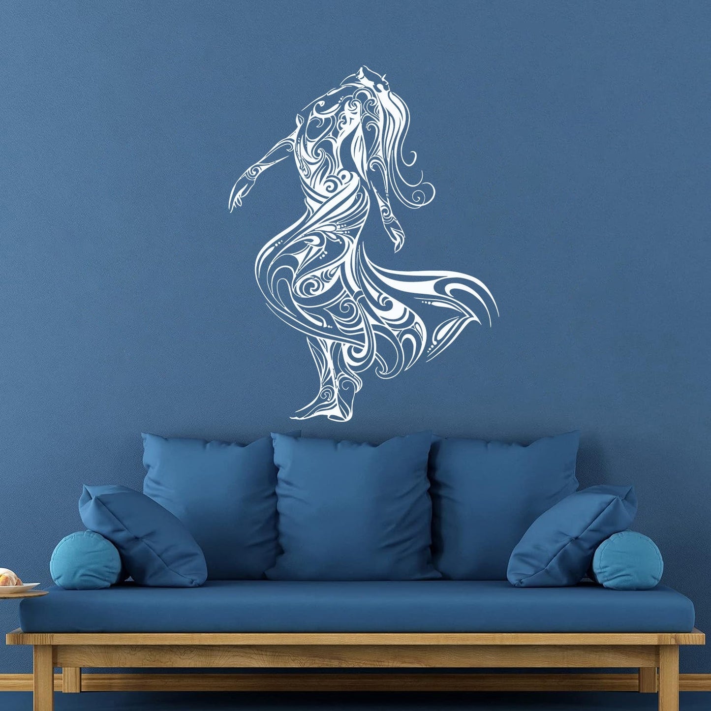 Lettering Decals Dancer Dance Studio Beautiful Appeal Girl Easy Installation