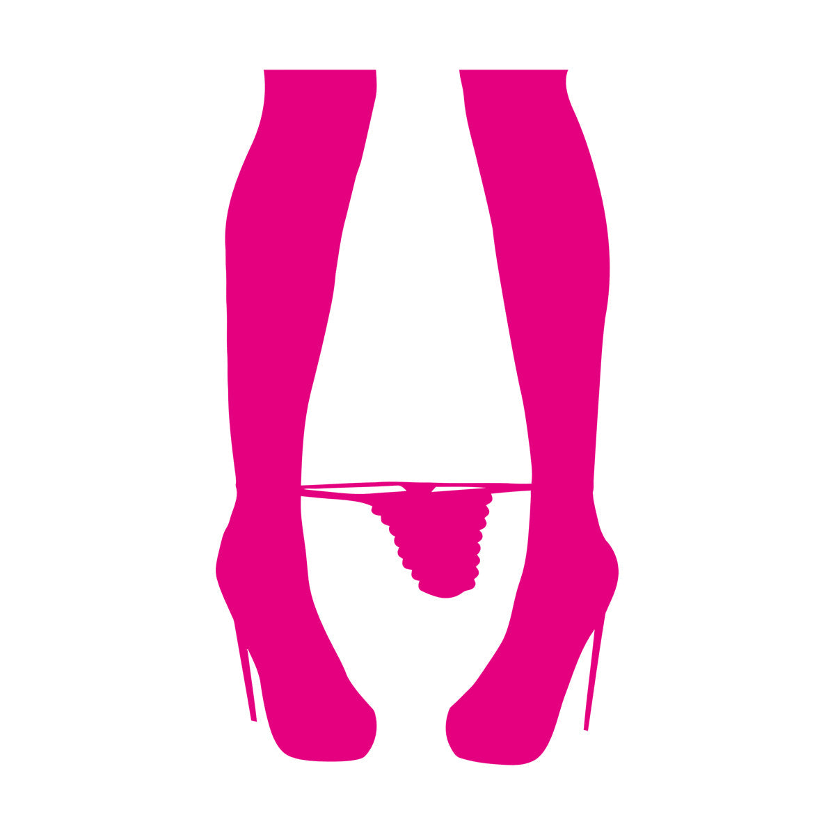 Wall Decals Paster Paper Erotic Hot Appeal Girl Striptease Adult Women'S Legs Waterproof