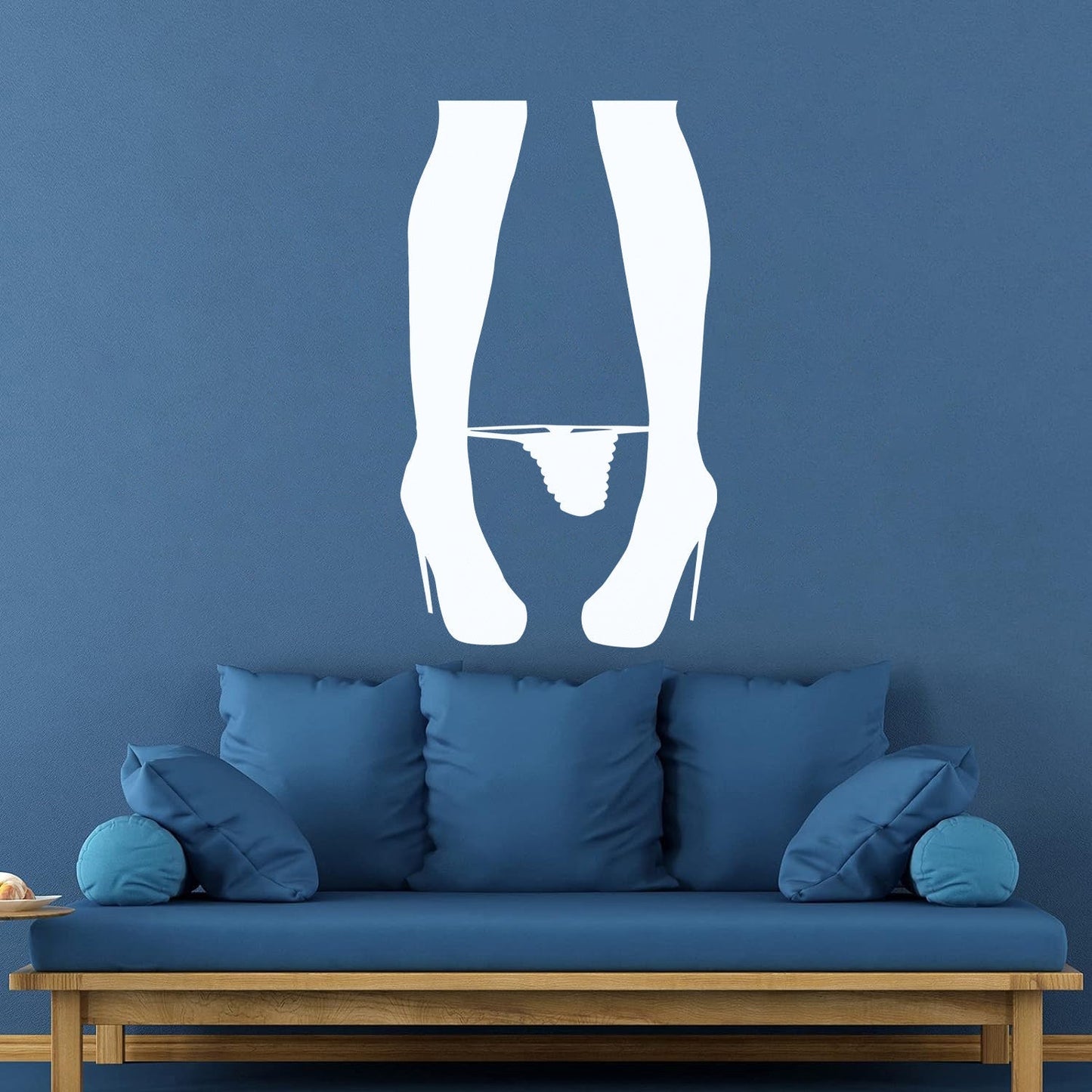 Wall Decals Paster Paper Erotic Hot Appeal Girl Striptease Adult Women'S Legs Waterproof