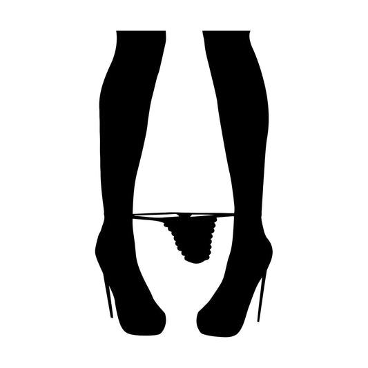 Wall Decals Paster Paper Erotic Hot Appeal Girl Striptease Adult Women'S Legs Waterproof