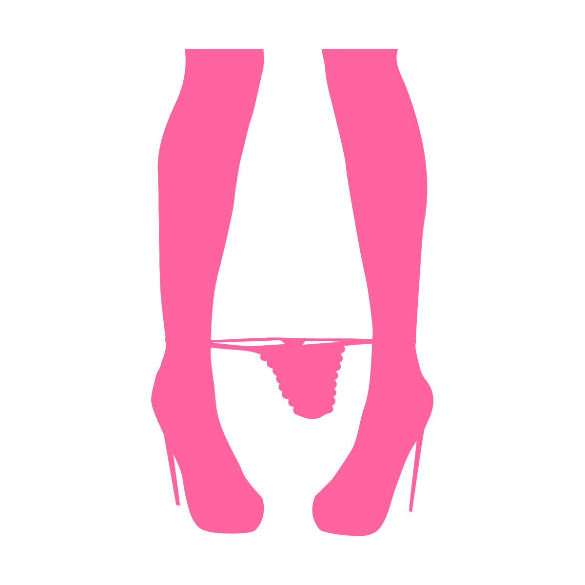 Wall Decals Paster Paper Erotic Hot Appeal Girl Striptease Adult Women'S Legs Waterproof