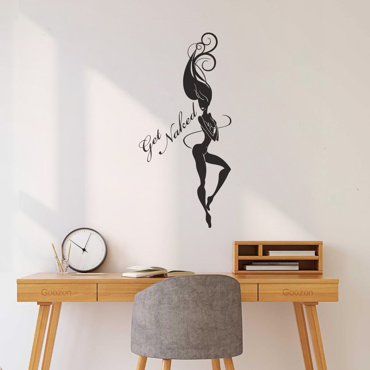 Mural And Wall Vinyl Decal Get Quote Appeal Girl Body Wall Beautification