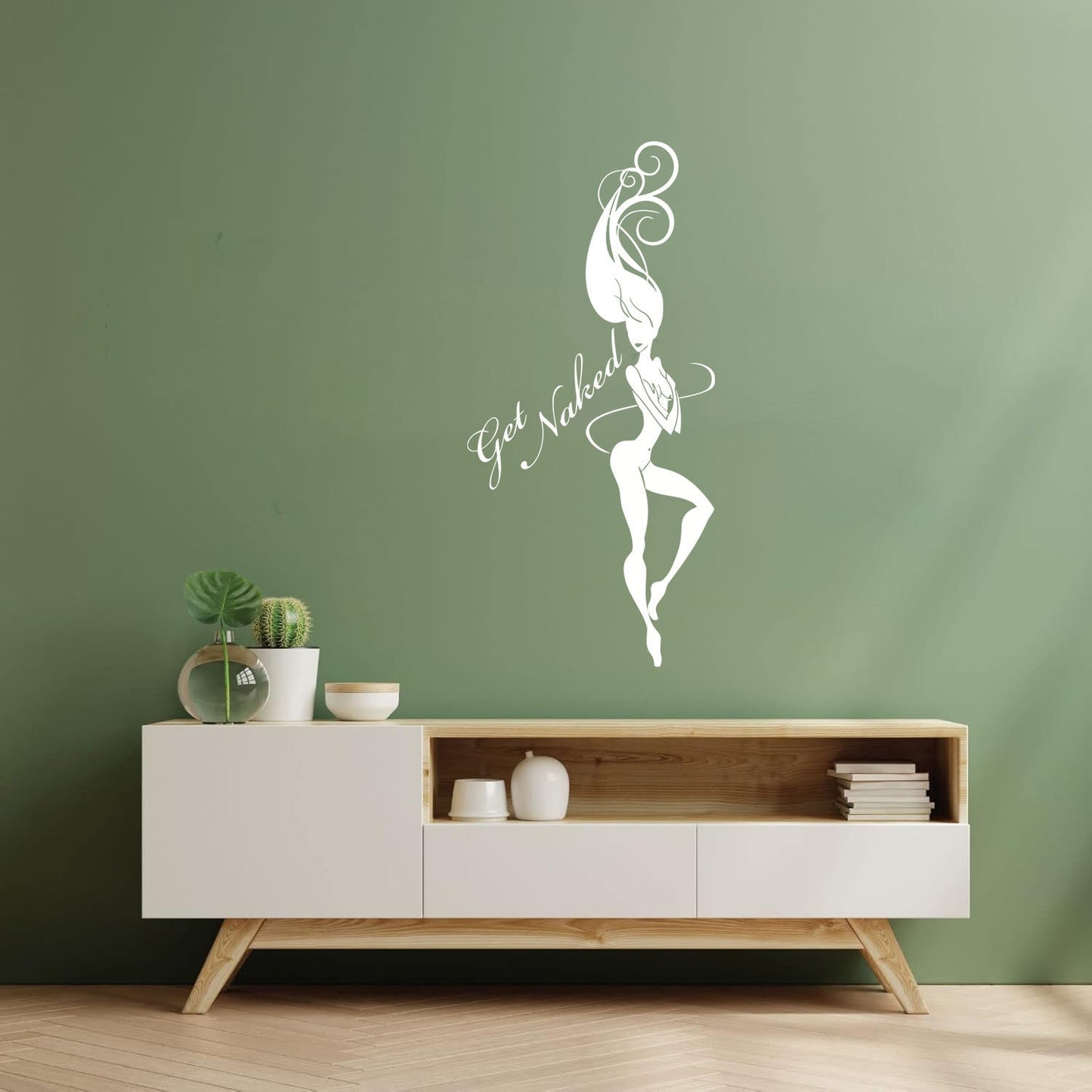 Mural And Wall Vinyl Decal Get Quote Appeal Girl Body Wall Beautification