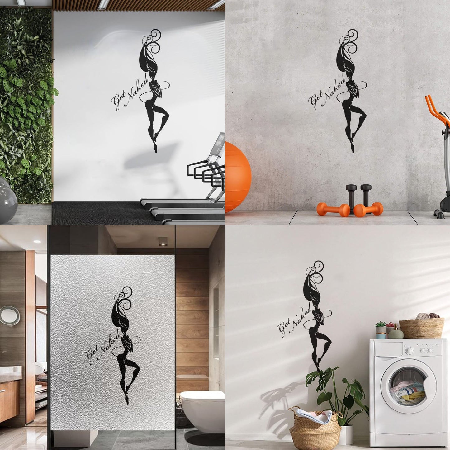 Mural And Wall Vinyl Decal Get Quote Appeal Girl Body Wall Beautification