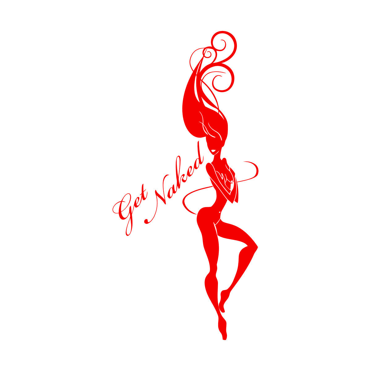 Mural And Wall Vinyl Decal Get Quote Appeal Girl Body Wall Beautification