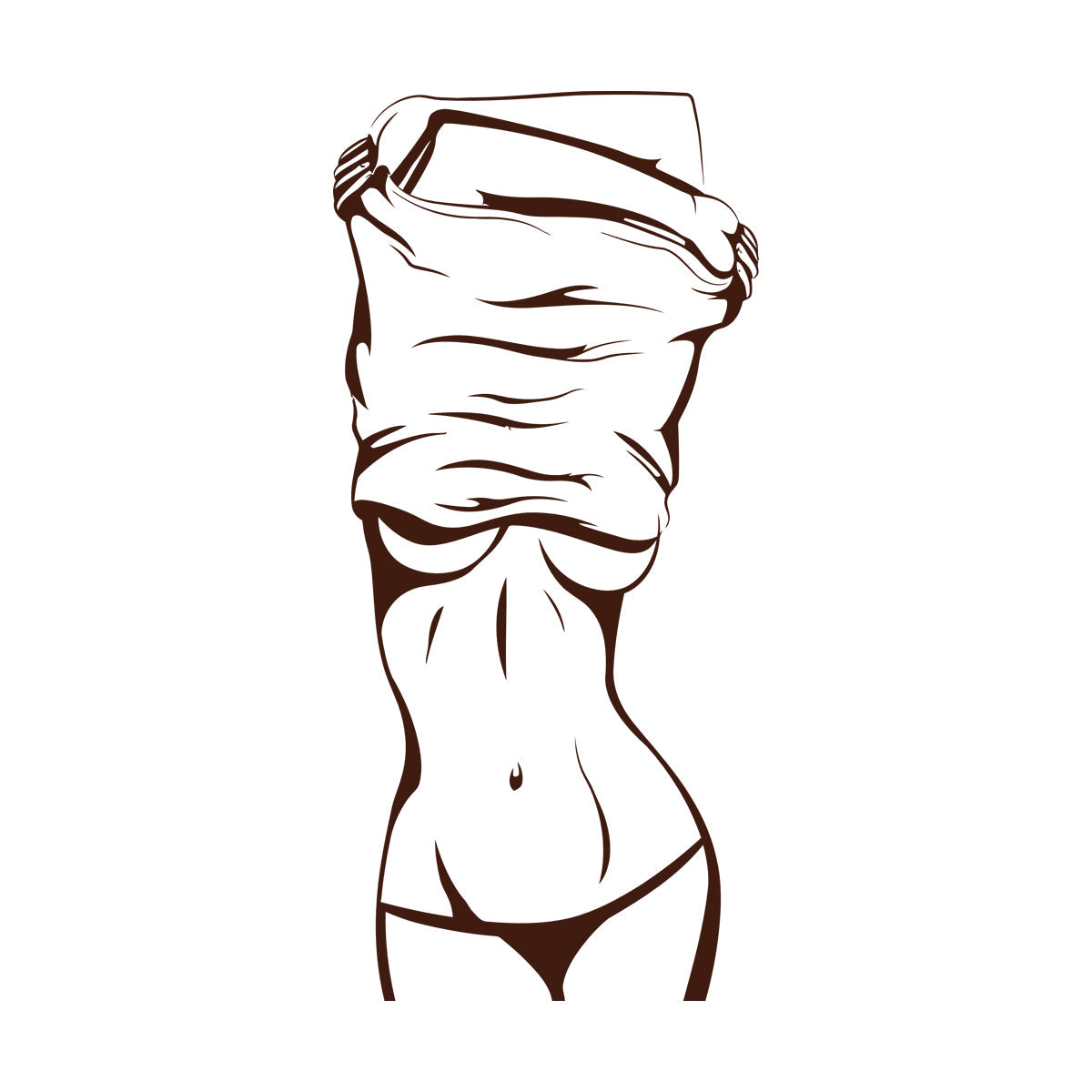 Hot Appeal Girl Beautiful Female Body Striptease Lettering Decals Do Not Damage The Wall Surface