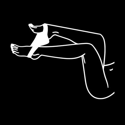 Wall Decals Paster Paper Hot Appeal Girl Beautiful Legs Striptease Easy Installation