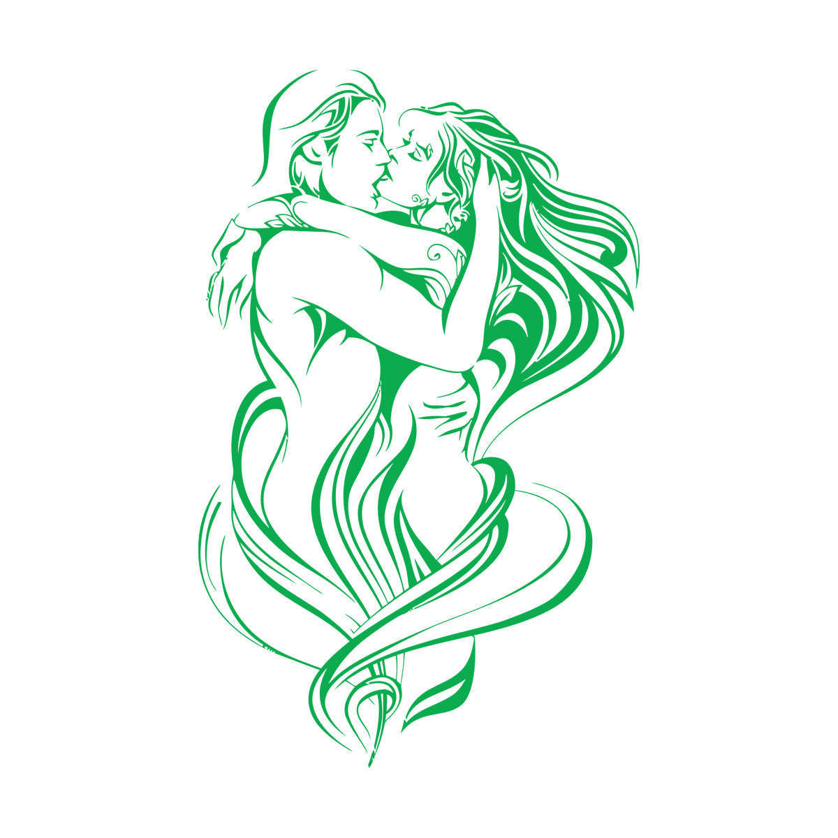 Wall Stickers Paster Paper Love Woman Man Passion Can Modify And Add Information