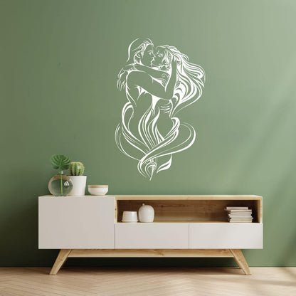 Wall Stickers Paster Paper Love Woman Man Passion Can Modify And Add Information