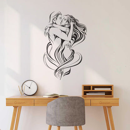 Wall Stickers Paster Paper Love Woman Man Passion Can Modify And Add Information