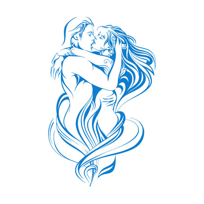 Wall Stickers Paster Paper Love Woman Man Passion Can Modify And Add Information