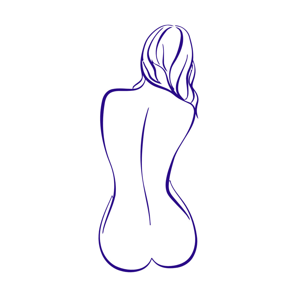 Lettering Decals Naked Woman Back Adult Ation Bedroom Tattoo Culture