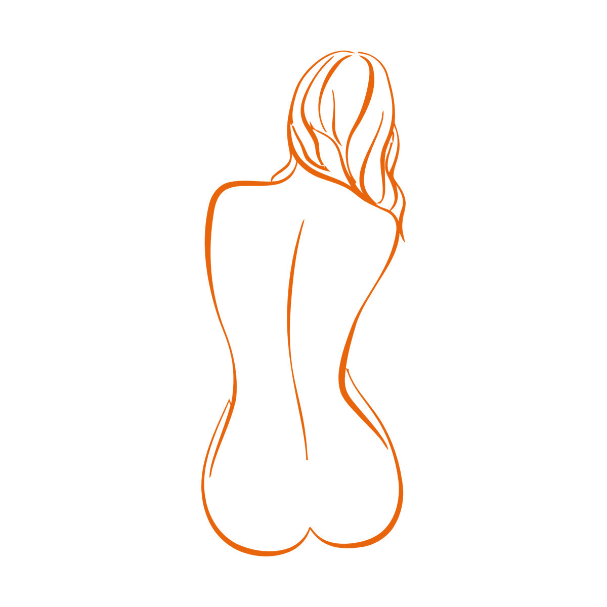 Lettering Decals Naked Woman Back Adult Ation Bedroom Tattoo Culture