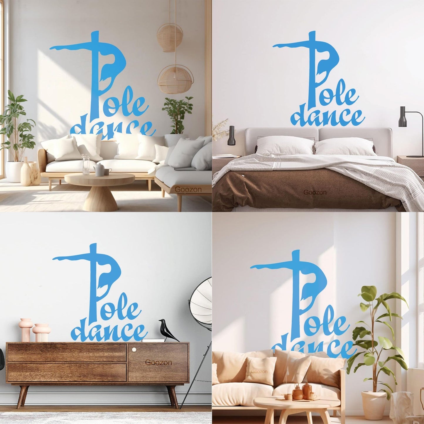 Wall Stickers Paster Paper Pole Dance Striptease Adult Waterproof