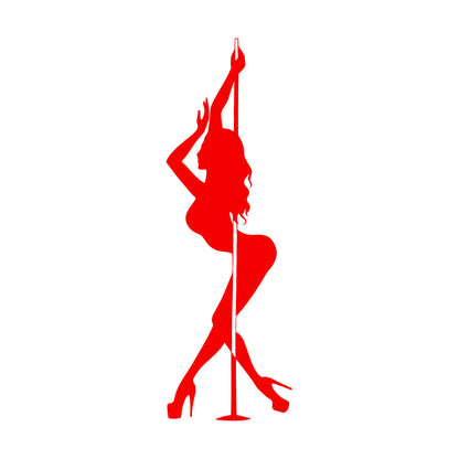 Wall Stickers Pole Dance Striptease Stripper Appeal Hot Girl Can Modify And Add Information