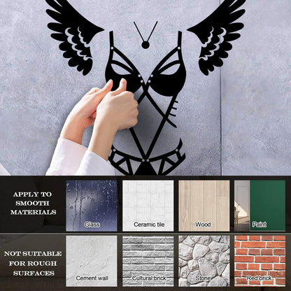 Engraving Stickers Lingerie Adult Shop Appeal Costume Wings Swimsuit Car Body Decoration