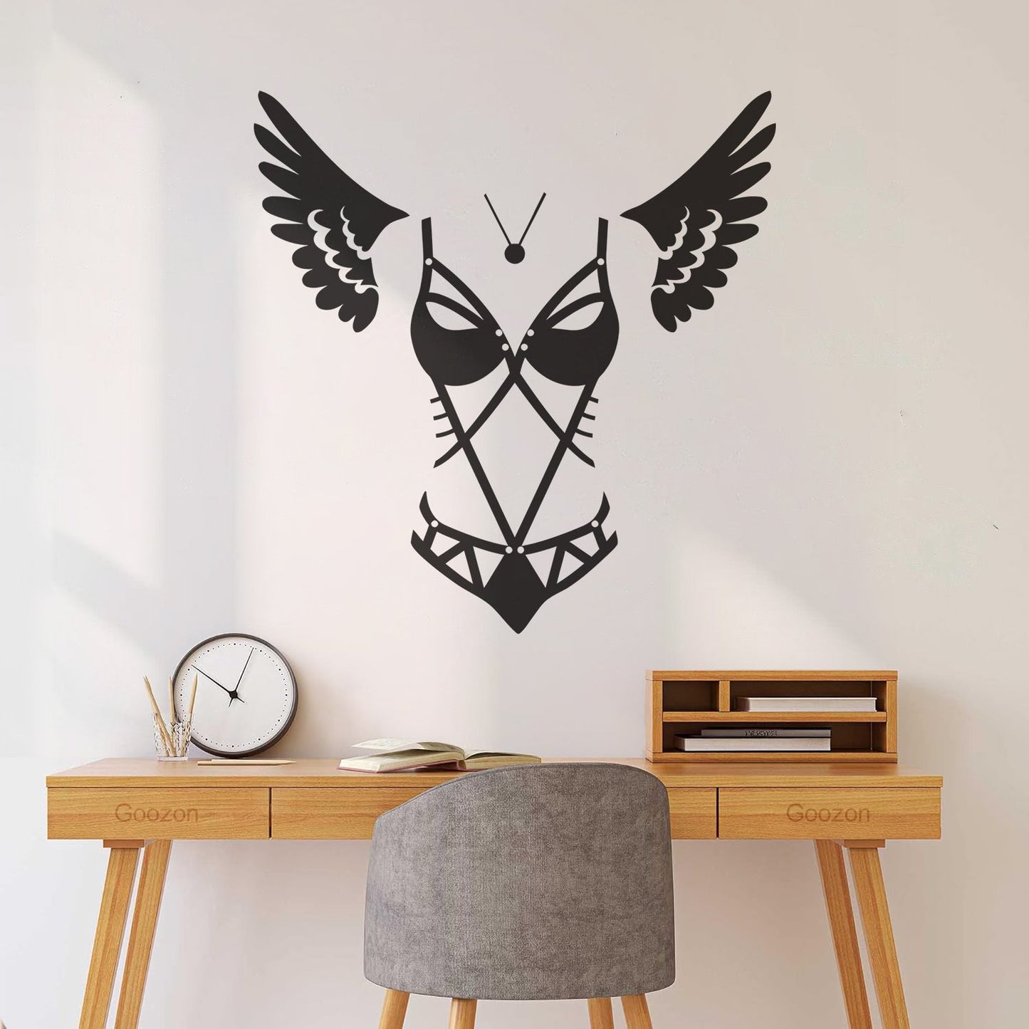 Engraving Stickers Lingerie Adult Shop Appeal Costume Wings Swimsuit Car Body Decoration