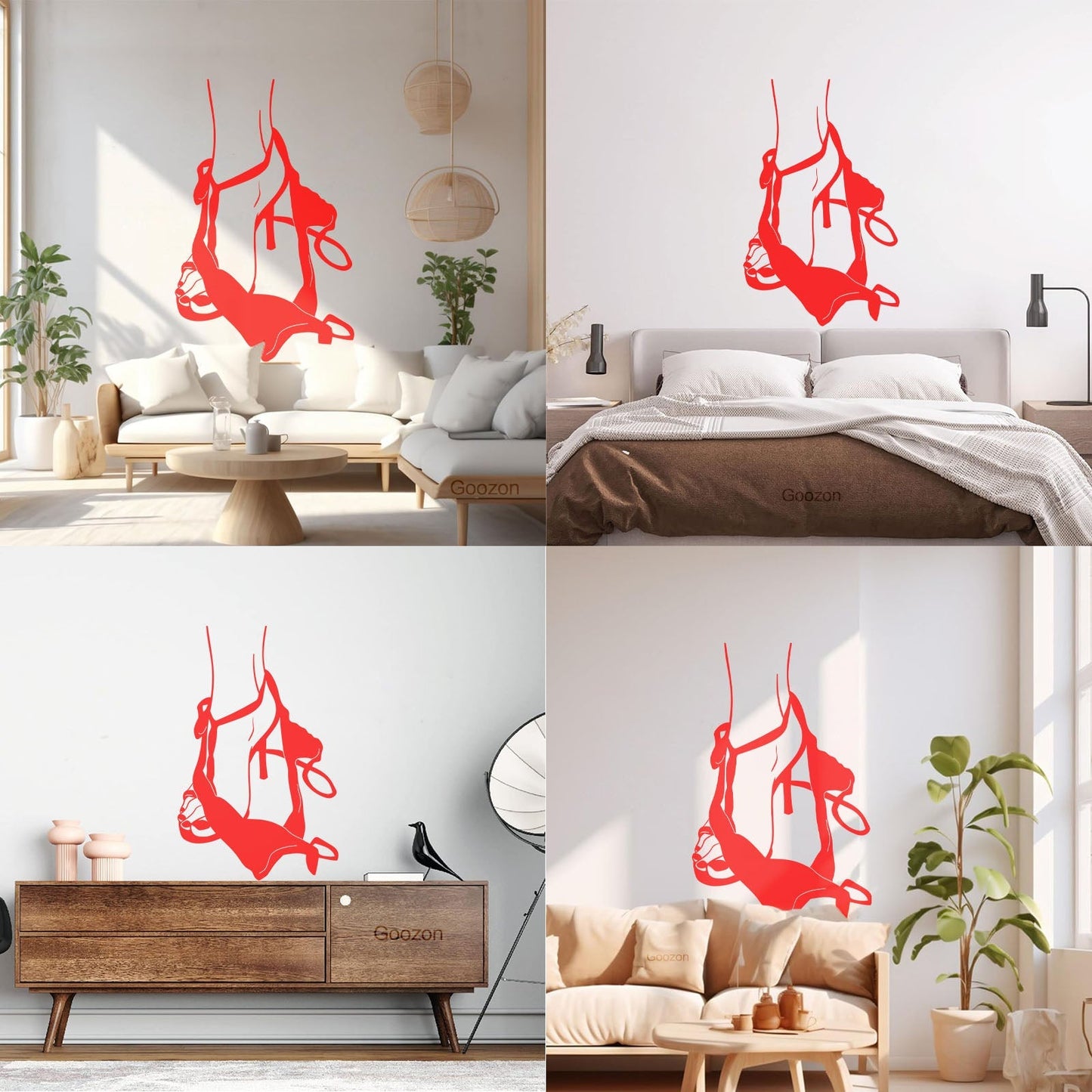 Wall Decals Appeal Erotic Bad Girl Leg Panties Adult Self Adhesive