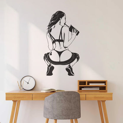 Lettering Stickers Appeal Hot Young Girl Swag Cocktail Teenager Car Body Decoration