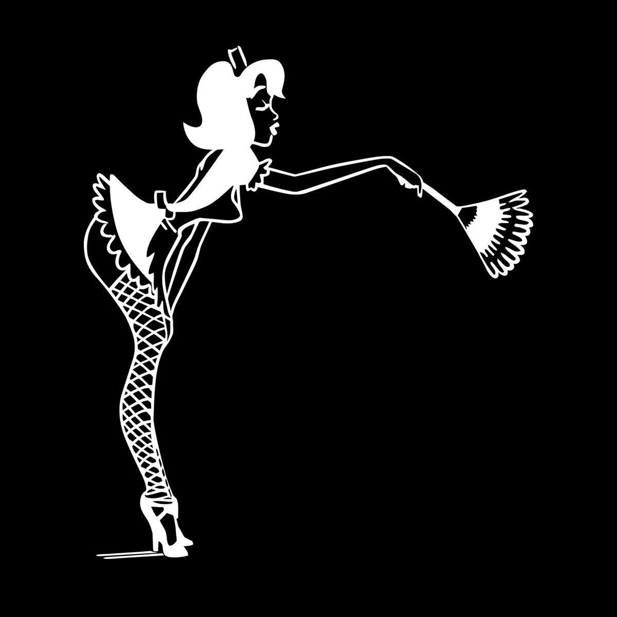 Wall Decals Appeal Maid Shops Ation Adult Pin Up Style Store Decoration